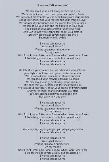 talk about me lyrics|toby keith rap song.